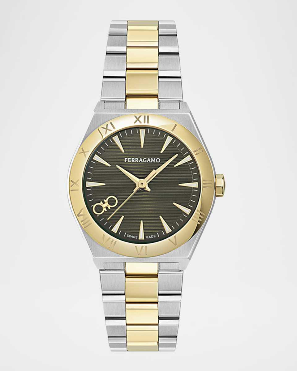 Vega Upper East 28MM Two Tone Bracelet Watch